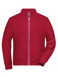 Arbeits Sweatjacke Herren Rot